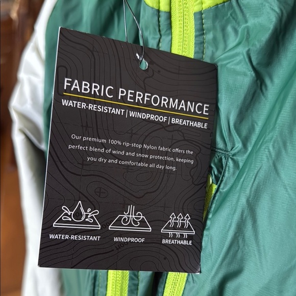 Breathable Wind Proof Waterproof YKK Jacket NWT 189.00 - Picture 7 of 9